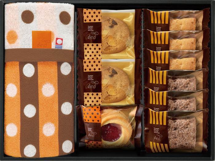 アンドスイーツ&今治タオル詰合せBOX NAZ-20 内祝 内祝い お祝 御祝 記念品 出産内祝い プレゼント 快..