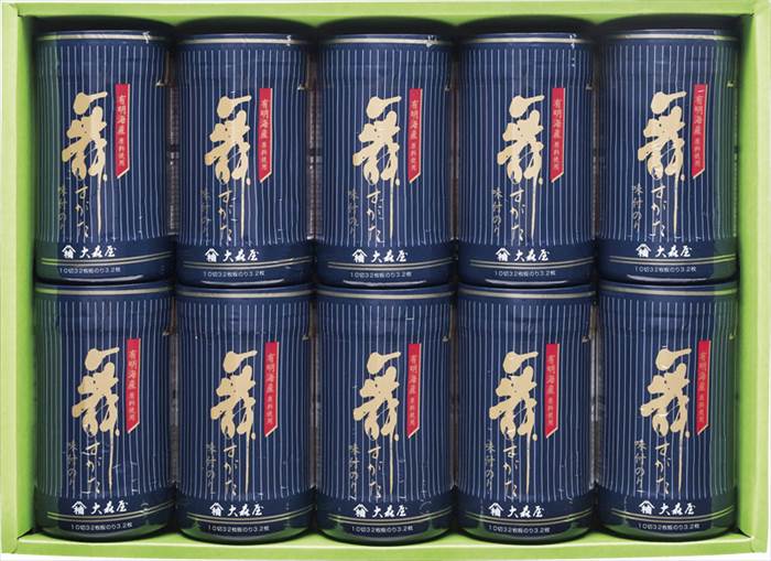大森屋 舞すがた 味のり卓上詰合せ NA-50G 内祝 内祝い お祝 御祝 記念品 出産内祝い プレゼント 快気祝い 粗供養 引出物