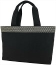 京都三昌 麻の葉柄手提げバッグ 63143-03 ブラック 内祝 内祝い お祝 御祝 記念品 出産内祝い プレゼント 快気祝い 粗供養 引出物