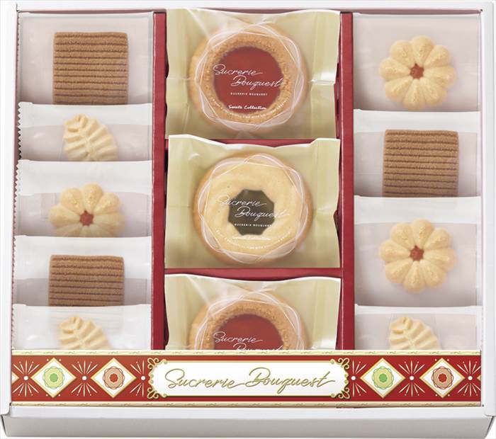 シュクルリーブーケ ベイクドクッキーセット BC-20 内祝 内祝い お祝 御祝 記念品 出産内祝い プレゼント 快気祝い 粗供養 引出物