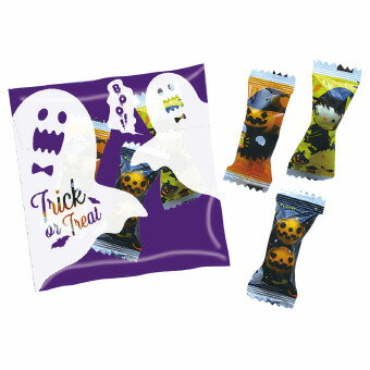 ハロウィンチョコセット 7710 クリスマス 干支 正月 年末年始 販促品 粗品 迎春