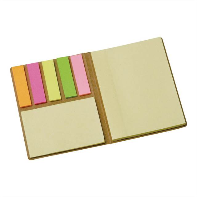 ブック型エコ付箋メモ S2571 景品 記念品 粗品 ノベルティ 名入れ 御挨拶 ご挨拶