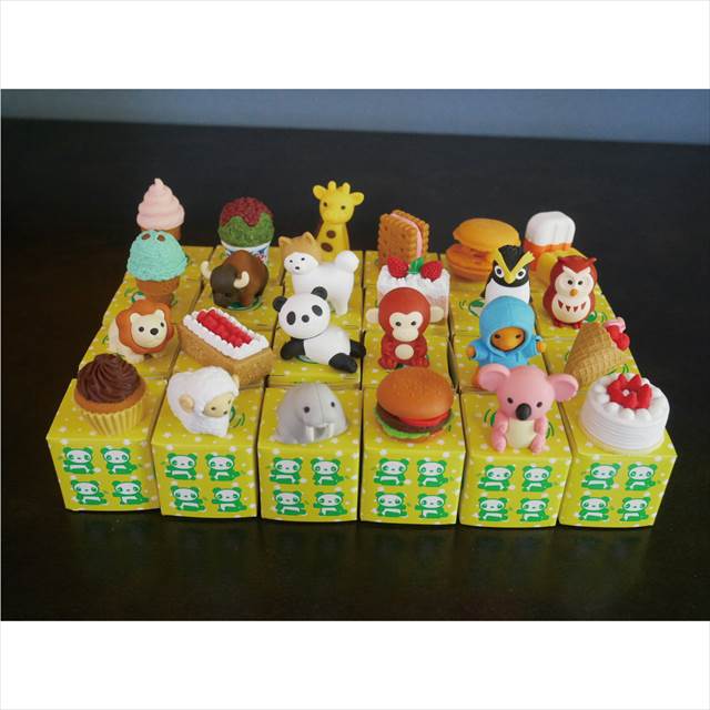 おもしろパズル消しゴム (小箱入) 指定不可 景品 記念品 粗品 ノベルティ 名入れ 御挨拶 ご挨拶