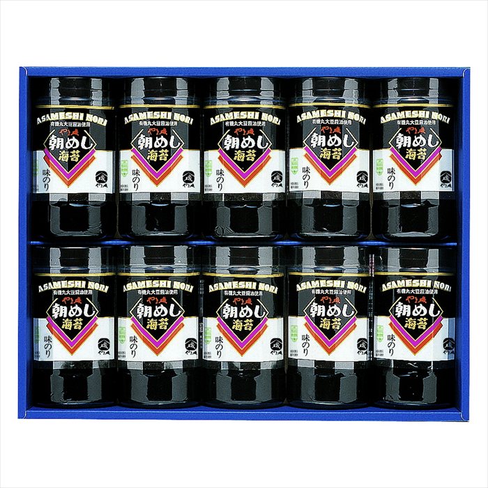 ■商品内容：味付のり（8切26枚）×10本 ■パッケージサイズ：箱サイズ:298×388×78（80サイズ） ■賞味期限：製造後450日 ■アレルギー：小麦・えび・大豆 メーカー希望小売価格はメーカーカタログに基づいて掲載しています ■さまざまなギフトアイテムをご用意しております。 内祝　内祝い　お祝い返し　ウェディングギフト　ブライダルギフト　引き出物　引出物　結婚引き出物　結婚引出物　結婚内祝い　出産内祝い 命名内祝い　入園内祝い　入学内祝い　卒園内祝い　卒業内祝い　就職内祝い　新築内祝い　引越し内祝い　快気内祝い　開店内祝い　二次会 披露宴　お祝い　御祝　結婚式　結婚祝い　出産祝い　初節句　七五三　入園祝い　入学祝い　卒園祝い　卒業祝い　成人式　就職祝い　昇進祝い 新築祝い　上棟祝い　引っ越し祝い　引越し祝い　開店祝い　退職祝い　快気祝い　全快祝い　初老祝い　還暦祝い　古稀祝い　喜寿祝い　傘寿祝い 米寿祝い　卒寿祝い　白寿祝い　長寿祝い　金婚式　銀婚式　ダイヤモンド婚式　結婚記念日　ギフト　ギフトセット　セット　詰め合わせ　贈答品　お返し お礼　御礼　ごあいさつ　ご挨拶　御挨拶　プレゼント　お見舞い　お見舞御礼　お餞別　引越し　引越しご挨拶　記念日　誕生日　父の日　母の日　敬老の日 記念品　卒業記念品　定年退職記念品　ゴルフコンペ　コンペ景品　景品　賞品　粗品　お香典返し　香典返し　志　満中陰志　弔事　会葬御礼　法要 法要引き出物　法要引出物　法事　法事引き出物　法事引出物　忌明け　四十九日　七七日忌明け志　一周忌　三回忌　回忌法要　偲び草　粗供養　初盆 供物　お供え　お中元　御中元　お歳暮　御歳暮　お年賀　御年賀　残暑見舞い　年始挨拶　ボーリング大会　景品　レミパン　ゼリー　スターバックス 千疋屋　結婚式　そうめん　ローラアシュレイ　プリン　話題　ディズニー　カタログギフト　ティファール　ビタクラフト　ステンレスタンブラー　リラックマ のし無料　メッセージカード無料　ラッピング無料 ギフトにぴったりのアイテムをご紹介！ 贈り物に悩んでいる方へ、心温まるギフトアイテムを取り揃えました。高品質な食品、ふわふわのタオル、美しい食器、そしてセンスあふれる雑貨まで、幅広いラインナップであなたの大切な人への思いを伝えます。 特徴 高品質：厳選された素材と丁寧な製造工程で作られた商品ばかり。どれも長く愛用いただけます。 多用途：どんなシーンでも使える万能アイテムが揃っています。誕生日、結婚祝い、新築祝いなど、さまざまな場面に最適です。 デザイン：シンプルで洗練されたデザインから、カラフルで個性的なものまで、多彩なバリエーションをご用意。 お手頃価格：高品質ながら手ごろな価格で、コストパフォーマンスも抜群。 おすすめの用途とシーン 誕生日プレゼント：大切な人の特別な日を祝うために、実用的かつ心温まるギフトを。食品やタオルは、日常で役立つアイテムとして喜ばれます。 結婚祝い：新しい生活を始めるカップルに、美しい食器やおしゃれな雑貨を。幸せな家庭を築くお手伝いができます。 新築祝い：新しい家に引っ越した友人や家族へ、インテリアにぴったりの雑貨や実用的なタオルを。快適な生活をサポートします。 お返しギフト：感謝の気持ちを込めて、おしゃれで実用的なアイテムを。食品はもちろん、使い心地の良いタオルや美しい食器も喜ばれます。 季節の贈り物：お中元やお歳暮、季節の挨拶として、季節に合ったギフトを。夏には涼しげな雑貨、冬には温かみのあるタオルや食品が最適です。 贈る相手に合わせたおすすめ グルメな方へ：美味しい食品を贈れば、食卓が一層華やかに。特別な時間を演出します。 家庭的な方へ：ふわふわのタオルや使いやすい食器で、日常生活に彩りを。 オシャレな方へ：センスあふれる雑貨で、インテリアを一層魅力的に。 まとめ あなたの気持ちを込めたギフト選びをお手伝いします。どれも心を込めて選んだアイテムばかりです。大切な人への贈り物として、自信を持っておすすめします。 商品概要 [分類] 以下のような商品をお探しの方にオススメです。スイーツ スィーツ スウィーツ Sweets ケーキ お菓子 洋菓子 デザート おやつ 小腹対策 食品 食べ物 / チョコレートケーキ チョコレート ガトーショコラ チーズケーキ 生菓子 生ケーキ ベイクドチーズケーキ [評価・マスコミ] ランキング1位のおすすめ(お勧め オススメ) インスタ映え SNS 評判 今話題の人気商品 [サービス] 以下のサービスをご利用いだだけます。不可の場合あり。お取り寄せ 全国配送 全国発送 オーダー 注文 デリバリー 取寄せ 宅配 ネット通販 持ち運び可 / 送料無料 送料込み 無料ギフト対応 日持ち長い 長期保存 賞味期限が長い 名入れ 当日発送 お急ぎ便 即日配送 即日発送 翌日配送 翌日発送 前日に買う あす楽 明日楽 即納 翌日 あす着 明日届く 配送日指定可 冷凍保存可 冷凍保管 冷凍便 ギフトラッピング ギフト対応 予約 メッセージ付き 有料メッセージカード 有料お誕生日カード ホワイトデー当日お届け可能 [パッケージ] 　 以下のような包装でお届けします。詰め合わせ セット アソート 化粧箱入り ラッピング不要 個包装 小分け 手提げ袋（有償） 2重梱包 [デザイン] 以下のようなイメージをお求めの方におすすめです。お洒落 可愛い ゴージャス 高級感 プレミアム サプライズ感 美しい インパクト 面白い 珍しい 希少 驚き シンプル 上品 スタイリッシュ エレガント モダン [ご用途] 工夫次第で様々な用途でご利用いただけます。贈り物 プレゼント ギフト プチギフト 贈答品 お祝い 御祝い 退職祝い 内祝い 出産祝い 出産内祝い 入学祝い 卒業祝い ご褒美 手土産 お土産 お使い物 お返し お礼 ご挨拶 ご進物 お配り 配る ばらまき バレンタインデー バレンタインデイ ヴァレンタイン 友チョコ 義理チョコ 本命チョコ 逆チョコ バレンタインチョコ ホワイトデー ホワイトデイ ホワイトデーのお返し 七五三 ひな祭り こどもの日 ハロウィン クリスマス お中元 お年賀 ウインターギフト 御中元 御歳暮 サマーギフト 残暑見舞い お歳暮 母の日 父の日 敬老の日 敬老会記念品 敬老会 結婚祝い 結婚内祝い 結婚記念日 結婚式二次会 二次会のプチギフト 結婚披露宴の引き出物 引き菓子 ウエディングパーティー 成人祝い 長寿祝い 還暦祝い 古希祝い 古稀祝い 喜寿祝い 傘寿祝い 米寿祝い 卒寿祝い 白寿祝い 紀寿祝い 百寿祝い 成人式 セレモニー イベント 内祝い 快気祝い 快気内祝い 出産内祝い 出産祝い 記念日 お返し ご進物 御使い物 お礼 ご挨拶 御礼 ご祝儀 祝儀の品 お使い物 ノベルティー 粗品 景品 長寿 法事 法要 仏事 年忌法事 志 粗供養 供養返し 香典返し 満中陰志 御供え お供え 御供物 弔事 七五三 ひな祭り 入学祝い 卒業祝い 卒園祝い 退職祝い 入社祝い 成人式 成人式のお祝い 朝食 食事代わり ティータイム ブレイクタイム ホームパーティー クリスマスケーキ 誕生日プレゼント 誕生祝い バースデーケーキ 学校 会社 職場 法人 取引先 部活 イベント サークル 介護施設 [おすすめの方] 以下のような様々なお客様にお喜びいただいております。10代 20代 30代 40代 50代 60代 70代 80代 90代 100歳以上 お母さん お父さん ママ パパ 兄弟姉妹 彼氏 彼女 恋人 義理の母 叔父さん 親戚の お嬢さん 大家族 家族 赤ちゃん 祖父 祖母 叔父 叔母 孫 おじいちゃん おばあちゃん じいじ ばあば 夫 旦那 妻 奥様 お嫁さん 奥さん 親 両親 娘 同僚 友達 仲間 友人 親友 上司 部下 先輩 後輩 お世話になった方 恩師 先生 大人数 女友達 法人 女性 男性 大人 子ども 子供用 小学生 中学生 高校生 男の子 女の子 辛党 甘党 甘いものが苦手 高齢者 お年寄り [その他おすすめ] 以下のような商品に興味のある方にもオススメです。大量 大量購入 財布に優しい 大人数 業務用 大量スイーツ お試し コスパ良い /ギフト 早割 お中元 お歳暮 御見舞 お見舞い お取り寄せ グルメスイーツお中元 御中元 贈り物味付のり（8切26枚）×10本
