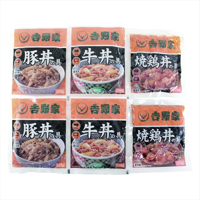 ■商品内容：牛丼の具120g×2袋、豚丼の具120g×2袋、焼鶏丼の具120g×2袋 ■パッケージサイズ： ■賞味期限：冷凍365日 ■アレルギー：小麦・大豆・りんご・ゼラチン・鶏肉・豚肉・牛肉 メーカー希望小売価格はメーカーカタログに基づいて掲載しています ■さまざまなギフトアイテムをご用意しております。 内祝　内祝い　お祝い返し　ウェディングギフト　ブライダルギフト　引き出物　引出物　結婚引き出物　結婚引出物　結婚内祝い　出産内祝い 命名内祝い　入園内祝い　入学内祝い　卒園内祝い　卒業内祝い　就職内祝い　新築内祝い　引越し内祝い　快気内祝い　開店内祝い　二次会 披露宴　お祝い　御祝　結婚式　結婚祝い　出産祝い　初節句　七五三　入園祝い　入学祝い　卒園祝い　卒業祝い　成人式　就職祝い　昇進祝い 新築祝い　上棟祝い　引っ越し祝い　引越し祝い　開店祝い　退職祝い　快気祝い　全快祝い　初老祝い　還暦祝い　古稀祝い　喜寿祝い　傘寿祝い 米寿祝い　卒寿祝い　白寿祝い　長寿祝い　金婚式　銀婚式　ダイヤモンド婚式　結婚記念日　ギフト　ギフトセット　セット　詰め合わせ　贈答品　お返し お礼　御礼　ごあいさつ　ご挨拶　御挨拶　プレゼント　お見舞い　お見舞御礼　お餞別　引越し　引越しご挨拶　記念日　誕生日　父の日　母の日　敬老の日 記念品　卒業記念品　定年退職記念品　ゴルフコンペ　コンペ景品　景品　賞品　粗品　お香典返し　香典返し　志　満中陰志　弔事　会葬御礼　法要 法要引き出物　法要引出物　法事　法事引き出物　法事引出物　忌明け　四十九日　七七日忌明け志　一周忌　三回忌　回忌法要　偲び草　粗供養　初盆 供物　お供え　お中元　御中元　お歳暮　御歳暮　お年賀　御年賀　残暑見舞い　年始挨拶　ボーリング大会　景品　レミパン　ゼリー　スターバックス 千疋屋　結婚式　そうめん　ローラアシュレイ　プリン　話題　ディズニー　カタログギフト　ティファール　ビタクラフト　ステンレスタンブラー　リラックマ のし無料　メッセージカード無料　ラッピング無料 ギフトにぴったりのアイテムをご紹介！ 贈り物に悩んでいる方へ、心温まるギフトアイテムを取り揃えました。高品質な食品、ふわふわのタオル、美しい食器、そしてセンスあふれる雑貨まで、幅広いラインナップであなたの大切な人への思いを伝えます。 特徴 高品質：厳選された素材と丁寧な製造工程で作られた商品ばかり。どれも長く愛用いただけます。 多用途：どんなシーンでも使える万能アイテムが揃っています。誕生日、結婚祝い、新築祝いなど、さまざまな場面に最適です。 デザイン：シンプルで洗練されたデザインから、カラフルで個性的なものまで、多彩なバリエーションをご用意。 お手頃価格：高品質ながら手ごろな価格で、コストパフォーマンスも抜群。 おすすめの用途とシーン 誕生日プレゼント：大切な人の特別な日を祝うために、実用的かつ心温まるギフトを。食品やタオルは、日常で役立つアイテムとして喜ばれます。 結婚祝い：新しい生活を始めるカップルに、美しい食器やおしゃれな雑貨を。幸せな家庭を築くお手伝いができます。 新築祝い：新しい家に引っ越した友人や家族へ、インテリアにぴったりの雑貨や実用的なタオルを。快適な生活をサポートします。 お返しギフト：感謝の気持ちを込めて、おしゃれで実用的なアイテムを。食品はもちろん、使い心地の良いタオルや美しい食器も喜ばれます。 季節の贈り物：お中元やお歳暮、季節の挨拶として、季節に合ったギフトを。夏には涼しげな雑貨、冬には温かみのあるタオルや食品が最適です。 贈る相手に合わせたおすすめ グルメな方へ：美味しい食品を贈れば、食卓が一層華やかに。特別な時間を演出します。 家庭的な方へ：ふわふわのタオルや使いやすい食器で、日常生活に彩りを。 オシャレな方へ：センスあふれる雑貨で、インテリアを一層魅力的に。 まとめ あなたの気持ちを込めたギフト選びをお手伝いします。どれも心を込めて選んだアイテムばかりです。大切な人への贈り物として、自信を持っておすすめします。 商品概要 [分類] 以下のような商品をお探しの方にオススメです。スイーツ スィーツ スウィーツ Sweets ケーキ お菓子 洋菓子 デザート おやつ 小腹対策 食品 食べ物 / チョコレートケーキ チョコレート ガトーショコラ チーズケーキ 生菓子 生ケーキ ベイクドチーズケーキ [評価・マスコミ] ランキング1位のおすすめ(お勧め オススメ) インスタ映え SNS 評判 今話題の人気商品 [サービス] 以下のサービスをご利用いだだけます。不可の場合あり。お取り寄せ 全国配送 全国発送 オーダー 注文 デリバリー 取寄せ 宅配 ネット通販 持ち運び可 / 送料無料 送料込み 無料ギフト対応 日持ち長い 長期保存 賞味期限が長い 名入れ 当日発送 お急ぎ便 即日配送 即日発送 翌日配送 翌日発送 前日に買う あす楽 明日楽 即納 翌日 あす着 明日届く 配送日指定可 冷凍保存可 冷凍保管 冷凍便 ギフトラッピング ギフト対応 予約 メッセージ付き 有料メッセージカード 有料お誕生日カード ホワイトデー当日お届け可能 [パッケージ] 　 以下のような包装でお届けします。詰め合わせ セット アソート 化粧箱入り ラッピング不要 個包装 小分け 手提げ袋（有償） 2重梱包 [デザイン] 以下のようなイメージをお求めの方におすすめです。お洒落 可愛い ゴージャス 高級感 プレミアム サプライズ感 美しい インパクト 面白い 珍しい 希少 驚き シンプル 上品 スタイリッシュ エレガント モダン [ご用途] 工夫次第で様々な用途でご利用いただけます。贈り物 プレゼント ギフト プチギフト 贈答品 お祝い 御祝い 退職祝い 内祝い 出産祝い 出産内祝い 入学祝い 卒業祝い ご褒美 手土産 お土産 お使い物 お返し お礼 ご挨拶 ご進物 お配り 配る ばらまき バレンタインデー バレンタインデイ ヴァレンタイン 友チョコ 義理チョコ 本命チョコ 逆チョコ バレンタインチョコ ホワイトデー ホワイトデイ ホワイトデーのお返し 七五三 ひな祭り こどもの日 ハロウィン クリスマス お中元 お年賀 ウインターギフト 御中元 御歳暮 サマーギフト 残暑見舞い お歳暮 母の日 父の日 敬老の日 敬老会記念品 敬老会 結婚祝い 結婚内祝い 結婚記念日 結婚式二次会 二次会のプチギフト 結婚披露宴の引き出物 引き菓子 ウエディングパーティー 成人祝い 長寿祝い 還暦祝い 古希祝い 古稀祝い 喜寿祝い 傘寿祝い 米寿祝い 卒寿祝い 白寿祝い 紀寿祝い 百寿祝い 成人式 セレモニー イベント 内祝い 快気祝い 快気内祝い 出産内祝い 出産祝い 記念日 お返し ご進物 御使い物 お礼 ご挨拶 御礼 ご祝儀 祝儀の品 お使い物 ノベルティー 粗品 景品 長寿 法事 法要 仏事 年忌法事 志 粗供養 供養返し 香典返し 満中陰志 御供え お供え 御供物 弔事 七五三 ひな祭り 入学祝い 卒業祝い 卒園祝い 退職祝い 入社祝い 成人式 成人式のお祝い 朝食 食事代わり ティータイム ブレイクタイム ホームパーティー クリスマスケーキ 誕生日プレゼント 誕生祝い バースデーケーキ 学校 会社 職場 法人 取引先 部活 イベント サークル 介護施設 [おすすめの方] 以下のような様々なお客様にお喜びいただいております。10代 20代 30代 40代 50代 60代 70代 80代 90代 100歳以上 お母さん お父さん ママ パパ 兄弟姉妹 彼氏 彼女 恋人 義理の母 叔父さん 親戚の お嬢さん 大家族 家族 赤ちゃん 祖父 祖母 叔父 叔母 孫 おじいちゃん おばあちゃん じいじ ばあば 夫 旦那 妻 奥様 お嫁さん 奥さん 親 両親 娘 同僚 友達 仲間 友人 親友 上司 部下 先輩 後輩 お世話になった方 恩師 先生 大人数 女友達 法人 女性 男性 大人 子ども 子供用 小学生 中学生 高校生 男の子 女の子 辛党 甘党 甘いものが苦手 高齢者 お年寄り [その他おすすめ] 以下のような商品に興味のある方にもオススメです。大量 大量購入 財布に優しい 大人数 業務用 大量スイーツ お試し コスパ良い /ギフト 早割 お中元 お歳暮 御見舞 お見舞い お取り寄せ グルメスイーツお中元 御中元 贈り物牛丼の具120g×2袋、豚丼の具120g×2袋、焼鶏丼の具120g×2袋