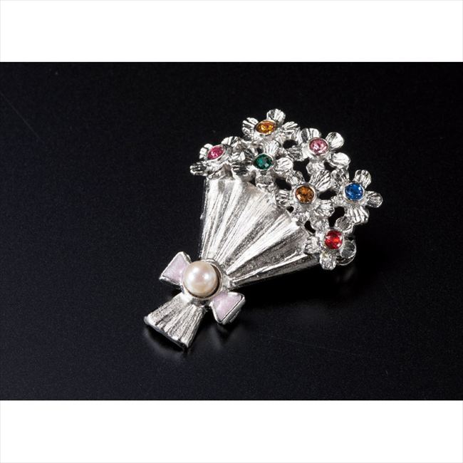 パール・パール・コウベ アコヤ真珠ブローチ ブーケ BR-bouquet4 内祝 内祝い お祝 御祝 記念品 出産内祝い プレゼント 快気祝い 粗供養 引出物