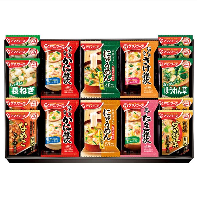 乐天商城 - アマノフーズ バラエティギフト 300V 内祝 内祝い お祝 御祝 記念品 出産内祝い プレゼント 快気祝い 粗供養 引出物