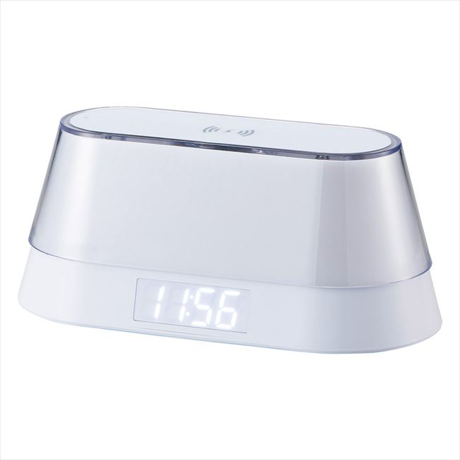 ワイヤレススピーカー・ワイヤレス充電クロック（ナイトライト付） 6194 内祝 内祝い お祝 御祝 記念品 出産内祝い プレゼント 快気祝い 粗供養 引出物