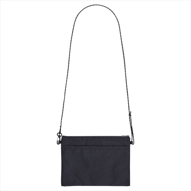 テントクロス撥水サコッシュ ブラック 0032-01 内祝 内祝い お祝 御祝 記念品 出産内祝い プレゼント 快気祝い 粗供養 引出物