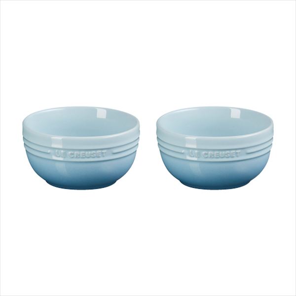 ル・クルーゼ レジェ・ボウル330ml （2個入） コースターブルー 6938533420 内祝 内祝い お祝 御祝 記念品 出産内祝い プレゼント 快気祝い 粗供養 引出物