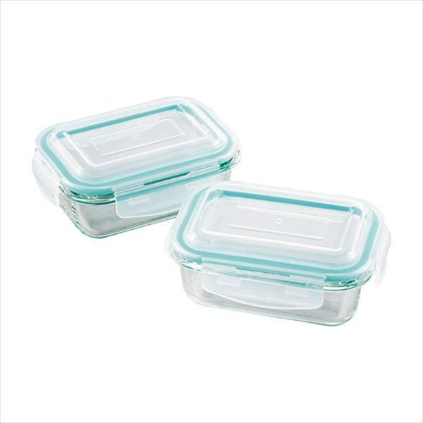 グラスコンテナ 4点ロック式ガラス�