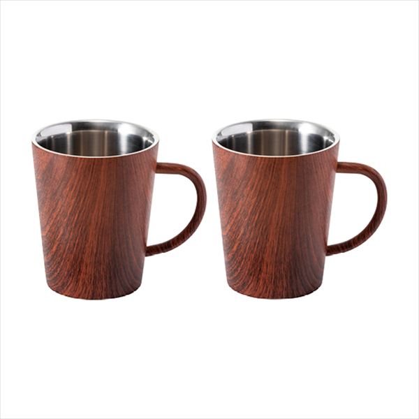 ウッドデザイン 二重マグペア WD-5005AW 内祝 内祝い お祝 御祝 記念品 出産内祝い プレゼント 快気祝い 粗供養 引出物