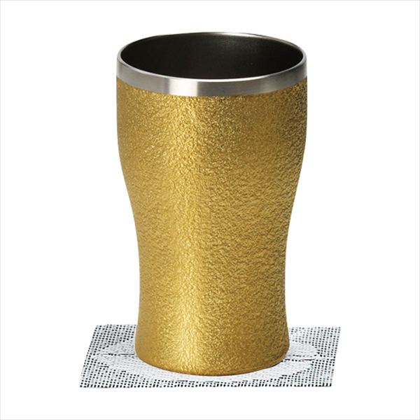 ルミナス タンブラー（コースター付） ゴールド LMS-3003BC 内祝 内祝い お祝 御祝 記念品 出産内祝い プレゼント 快気祝い 粗供養 引出物