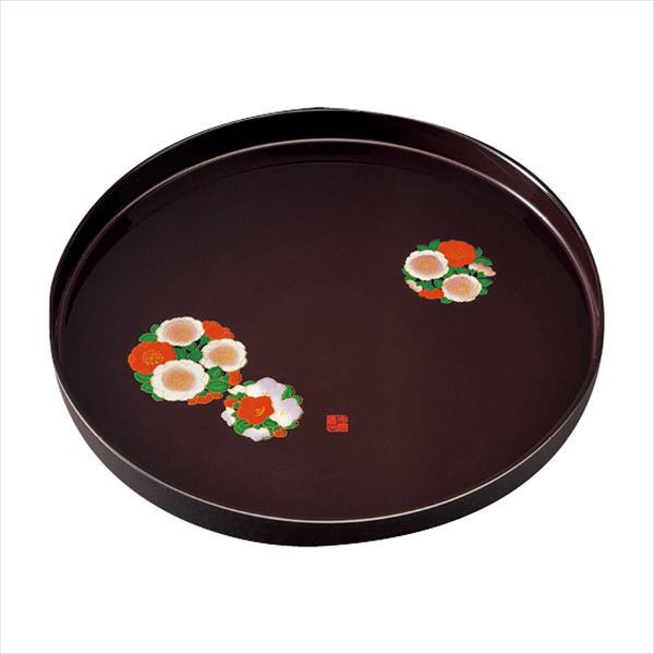 Celebrations - 成願義夫 花丸春秋 8.0丸盆 0773038 内祝 内祝い お祝 御祝 記念品 出産内祝い プレゼント 快気祝い 粗供養 引出物