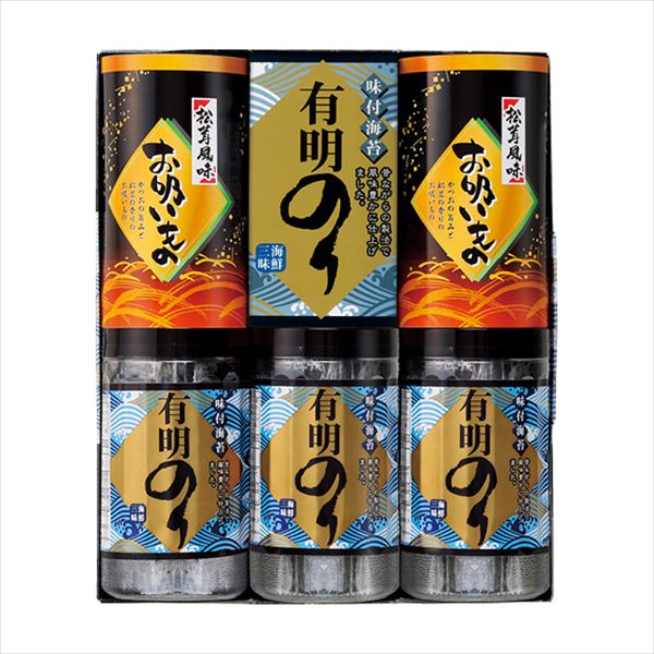永谷園松茸風味お吸い物・有明のり詰合せ ZFA-25 内祝 内祝い お祝 御祝 記念品 出産内祝い プレゼント 快気祝い 粗供養 引出物