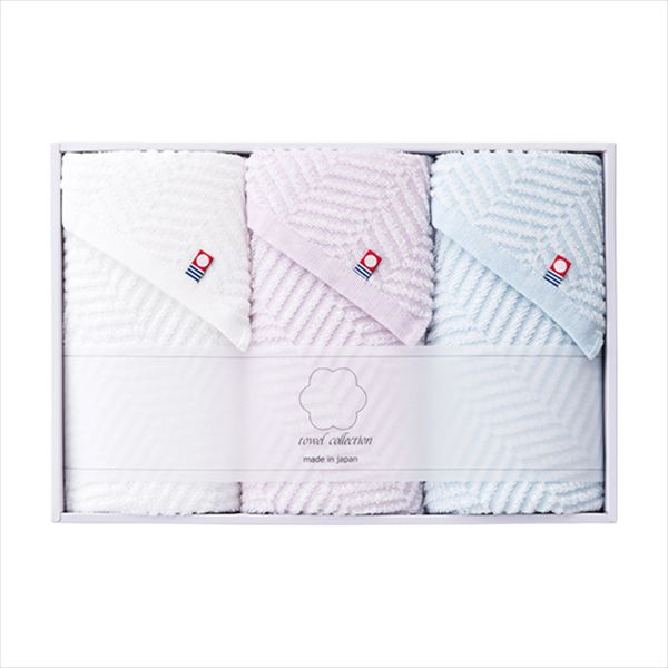 今治あぜ織 おりいろ フェイスタオル3枚セット AZC-2630 内祝 内祝い お祝 御祝 記念品 出産内祝い プレゼント 快気祝い 粗供養 引出物