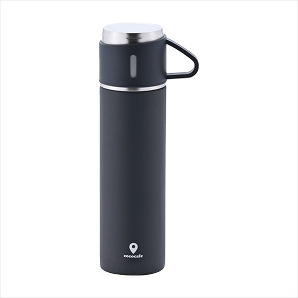 ココカフェ コップ付き真空二重ボトル450ml CC-23 内祝 内祝い お祝 御祝 記念品 出産内祝い プレゼント 快気祝い 粗供養 引出物