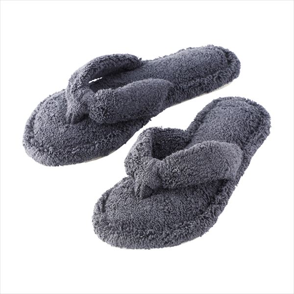 UCHINO HOME SHOES GALLERY タオルサンダルスリッパ グレーL AR30201ZZGY 内祝 内祝い お祝 御祝 記念品 出産内祝い プレゼント 快気祝い 粗供養 引出物