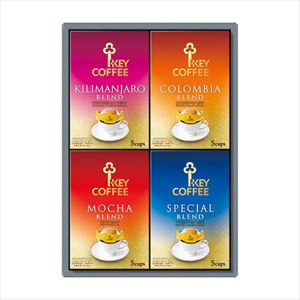 キーコーヒー ドリップオン・レギュラーコーヒーギフト KDV-20L 内祝 内祝い お祝 御祝 記念品 出産内祝い プレゼント 快気祝い 粗供養 引出物