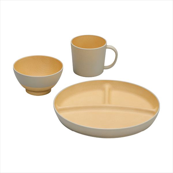 Rakuten - やさしい彩り 抗菌食育セット30 あま色 17055 内祝 内祝い お祝 御祝 記念品 出産内祝い プレゼント 快気祝い 粗供養 引出物