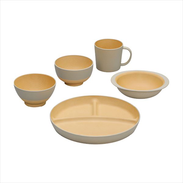 Rakuten - やさしい彩り 抗菌食育セット50 あま色 17057 内祝 内祝い お祝 御祝 記念品 出産内祝い プレゼント 快気祝い 粗供養 引出物