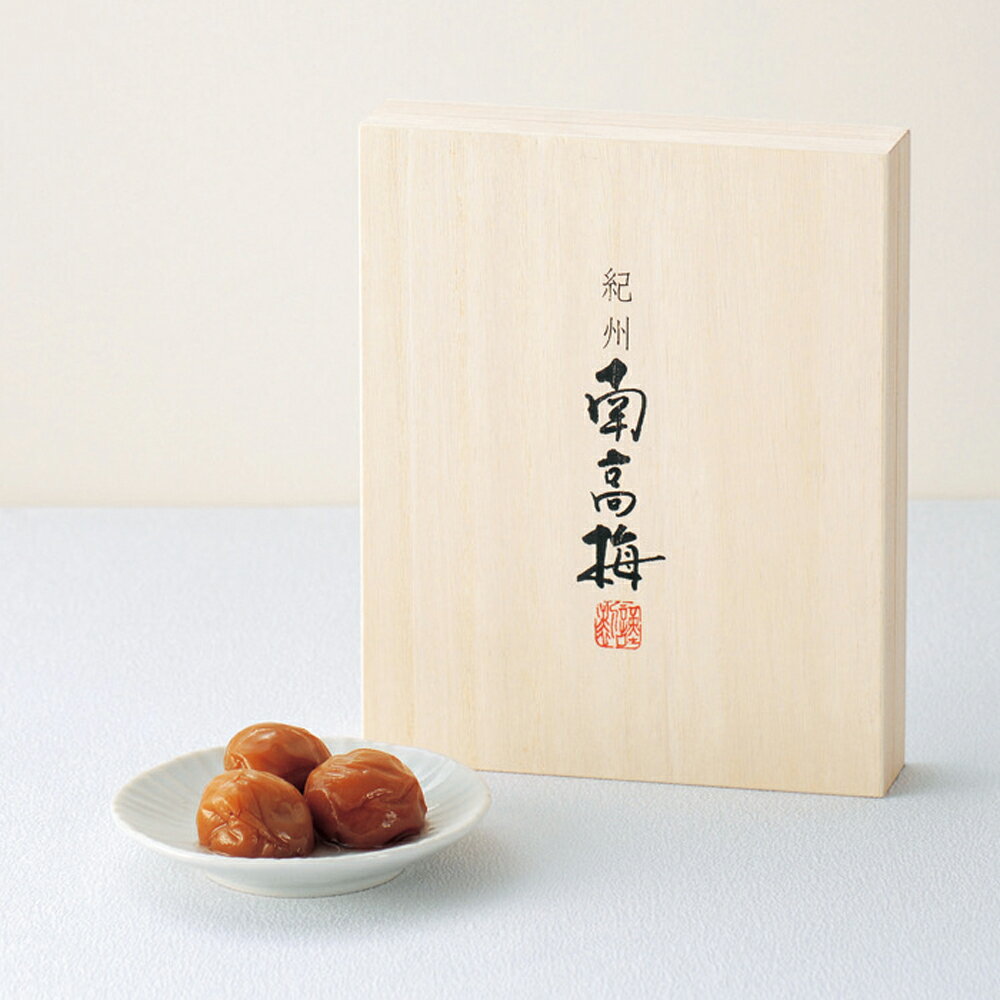紀州南高梅6粒(木箱入)