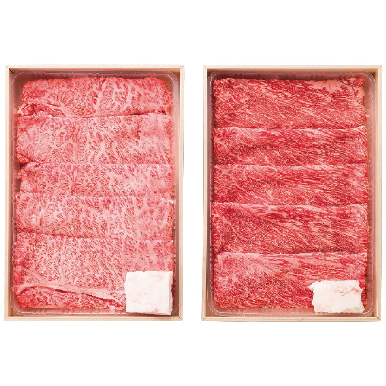 送料無料 お歳暮 松阪牛、伊賀牛 松阪牛＆伊賀牛 すき焼き食べ比べセット KTS40-MA...