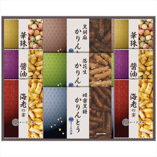 ■商品紹介：昔ながらの素朴な味のかりんとう、多彩な味が楽しい3種類のあられを詰め合わせました。 ■商品内容：かりんとう20g(蜂蜜黒糖・黒胡麻・落花生各1袋)・あられ10g(海老・醤油・華珠各2袋) ■商品パッケージサイズ：36.3×4.2×29.2cm メーカー希望小売価格はメーカーカタログに基づいて掲載しています ■さまざまなギフトアイテムをご用意しております。 内祝　内祝い　お祝い返し　ウェディングギフト　ブライダルギフト　引き出物　引出物　結婚引き出物　結婚引出物　結婚内祝い　出産内祝い命名内祝い　入園内祝い　入学内祝い　卒園内祝い　卒業内祝い　就職内祝い　新築内祝い　引越し内祝い　快気内祝い　開店内祝い　二次会披露宴　お祝い　御祝　結婚式　結婚祝い　出産祝い　初節句　七五三　入園祝い　入学祝い　卒園祝い　卒業祝い　成人式　就職祝い　昇進祝い新築祝い　上棟祝い　引っ越し祝い　引越し祝い　開店祝い　退職祝い　快気祝い　全快祝い　初老祝い　還暦祝い　古稀祝い　喜寿祝い　傘寿祝い米寿祝い　卒寿祝い　白寿祝い　長寿祝い　金婚式　銀婚式　ダイヤモンド婚式　結婚記念日　ギフト　ギフトセット　セット　詰め合わせ　贈答品　お返しお礼　御礼　ごあいさつ　ご挨拶　御挨拶　プレゼント　お見舞い　お見舞御礼　お餞別　引越し　引越しご挨拶　記念日　誕生日　父の日　母の日　敬老の日記念品　卒業記念品　定年退職記念品　ゴルフコンペ　コンペ景品　景品　賞品　粗品　お香典返し　香典返し　志　満中陰志　弔事　会葬御礼　法要法要引き出物　法要引出物　法事　法事引き出物　法事引出物　忌明け　四十九日　七七日忌明け志　一周忌　三回忌　回忌法要　偲び草　粗供養　初盆供物　お供え　お中元　御中元　お歳暮　御歳暮　お年賀　御年賀　残暑見舞い　年始挨拶　ボーリング大会　景品　レミパン　ゼリー　スターバックス千疋屋　結婚式　そうめん　ローラアシュレイ　プリン　話題　ディズニー　カタログギフト　ティファール　ビタクラフト　ステンレスタンブラー　リラックマのし無料　メッセージカード無料　ラッピング無料 ギフトにぴったりのアイテムをご紹介！贈り物に悩んでいる方へ、心温まるギフトアイテムを取り揃えました。高品質な食品、ふわふわのタオル、美しい食器、そしてセンスあふれる雑貨まで、幅広いラインナップであなたの大切な人への思いを伝えます。 特徴 高品質：厳選された素材と丁寧な製造工程で作られた商品ばかり。どれも長く愛用いただけます。 多用途：どんなシーンでも使える万能アイテムが揃っています。誕生日、結婚祝い、新築祝いなど、さまざまな場面に最適です。 デザイン：シンプルで洗練されたデザインから、カラフルで個性的なものまで、多彩なバリエーションをご用意。 お手頃価格：高品質ながら手ごろな価格で、コストパフォーマンスも抜群。おすすめの用途とシーン 誕生日プレゼント：大切な人の特別な日を祝うために、実用的かつ心温まるギフトを。食品やタオルは、日常で役立つアイテムとして喜ばれます。 結婚祝い：新しい生活を始めるカップルに、美しい食器やおしゃれな雑貨を。幸せな家庭を築くお手伝いができます。 新築祝い：新しい家に引っ越した友人や家族へ、インテリアにぴったりの雑貨や実用的なタオルを。快適な生活をサポートします。 お返しギフト：感謝の気持ちを込めて、おしゃれで実用的なアイテムを。食品はもちろん、使い心地の良いタオルや美しい食器も喜ばれます。 季節の贈り物：お中元やお歳暮、季節の挨拶として、季節に合ったギフトを。夏には涼しげな雑貨、冬には温かみのあるタオルや食品が最適です。 贈る相手に合わせたおすすめ グルメな方へ：美味しい食品を贈れば、食卓が一層華やかに。特別な時間を演出します。 家庭的な方へ：ふわふわのタオルや使いやすい食器で、日常生活に彩りを。 オシャレな方へ：センスあふれる雑貨で、インテリアを一層魅力的に。 まとめ あなたの気持ちを込めたギフト選びをお手伝いします。どれも心を込めて選んだアイテムばかりです。大切な人への贈り物として、自信を持っておすすめします。 商品概要 [分類] 以下のような商品をお探しの方にオススメです。スイーツ スィーツ スウィーツ Sweets ケーキ お菓子 洋菓子 デザート おやつ 小腹対策 食品 食べ物 / チョコレートケーキ チョコレート ガトーショコラ チーズケーキ 生菓子 生ケーキ ベイクドチーズケーキ [評価・マスコミ] ランキング1位のおすすめ(お勧め オススメ) インスタ映え SNS 評判 今話題の人気商品 [サービス] 以下のサービスをご利用いだだけます。不可の場合あり。お取り寄せ 全国配送 全国発送 オーダー 注文 デリバリー 取寄せ 宅配 ネット通販 持ち運び可 / 送料無料 送料込み 無料ギフト対応 日持ち長い 長期保存 賞味期限が長い 名入れ 当日発送 お急ぎ便 即日配送 即日発送 翌日配送 翌日発送 前日に買う あす楽 明日楽 即納 翌日 あす着 明日届く 配送日指定可 冷凍保存可 冷凍保管 冷凍便 ギフトラッピング ギフト対応 予約 メッセージ付き 有料メッセージカード 有料お誕生日カード ホワイトデー当日お届け可能 [パッケージ] 　 以下のような包装でお届けします。詰め合わせ セット アソート 化粧箱入り ラッピング不要 個包装 小分け 手提げ袋（有償） 2重梱包 [デザイン] 以下のようなイメージをお求めの方におすすめです。お洒落 可愛い ゴージャス 高級感 プレミアム サプライズ感 美しい インパクト 面白い 珍しい 希少 驚き シンプル 上品 スタイリッシュ エレガント モダン [ご用途] 工夫次第で様々な用途でご利用いただけます。贈り物 プレゼント ギフト プチギフト 贈答品 お祝い 御祝い 退職祝い 内祝い 出産祝い 出産内祝い 入学祝い 卒業祝い ご褒美 手土産 お土産 お使い物 お返し お礼 ご挨拶 ご進物 お配り 配る ばらまき バレンタインデー バレンタインデイ ヴァレンタイン 友チョコ 義理チョコ 本命チョコ 逆チョコ バレンタインチョコ ホワイトデー ホワイトデイ ホワイトデーのお返し 七五三 ひな祭り こどもの日 ハロウィン クリスマス お中元 お年賀 ウインターギフト 御中元 御歳暮 サマーギフト 残暑見舞い お歳暮 母の日 父の日 敬老の日 敬老会記念品 敬老会 結婚祝い 結婚内祝い 結婚記念日 結婚式二次会 二次会のプチギフト 結婚披露宴の引き出物 引き菓子 ウエディングパーティー 成人祝い 長寿祝い 還暦祝い 古希祝い 古稀祝い 喜寿祝い 傘寿祝い 米寿祝い 卒寿祝い 白寿祝い 紀寿祝い 百寿祝い 成人式 セレモニー イベント 内祝い 快気祝い 快気内祝い 出産内祝い 出産祝い 記念日 お返し ご進物 御使い物 お礼 ご挨拶 御礼 ご祝儀 祝儀の品 お使い物 ノベルティー 粗品 景品 長寿 法事 法要 仏事 年忌法事 志 粗供養 供養返し 香典返し 満中陰志 御供え お供え 御供物 弔事 七五三 ひな祭り 入学祝い 卒業祝い 卒園祝い 退職祝い 入社祝い 成人式 成人式のお祝い 朝食 食事代わり ティータイム ブレイクタイム ホームパーティー クリスマスケーキ 誕生日プレゼント 誕生祝い バースデーケーキ 学校 会社 職場 法人 取引先 部活 イベント サークル 介護施設 [おすすめの方] 以下のような様々なお客様にお喜びいただいております。10代 20代 30代 40代 50代 60代 70代 80代 90代 100歳以上 お母さん お父さん ママ パパ 兄弟姉妹 彼氏 彼女 恋人 義理の母 叔父さん 親戚の お嬢さん 大家族 家族 赤ちゃん 祖父 祖母 叔父 叔母 孫 おじいちゃん おばあちゃん じいじ ばあば 夫 旦那 妻 奥様 お嫁さん 奥さん 親 両親 娘 同僚 友達 仲間 友人 親友 上司 部下 先輩 後輩 お世話になった方 恩師 先生 大人数 女友達 法人 女性 男性 大人 子ども 子供用 小学生 中学生 高校生 男の子 女の子 辛党 甘党 甘いものが苦手 高齢者 お年寄り [その他おすすめ] 以下のような商品に興味のある方にもオススメです。大量 大量購入 財布に優しい 大人数 業務用 大量スイーツ お試し コスパ良い /昔ながらの素朴な味のかりんとう、多彩な味が楽しい3種類のあられを詰め合わせました。