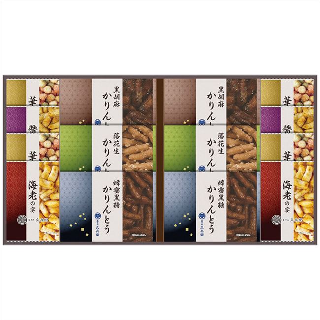 ■商品紹介：昔ながらの素朴な味のかりんとう、多彩な味が楽しい3種類のあられを詰め合わせました。 ■商品内容：かりんとう20g(蜂蜜黒糖・黒胡麻・落花生各2袋)・あられ10g(海老・醤油各2袋・華珠4袋) ■商品パッケージサイズ：53.4×4.2×29.2cm メーカー希望小売価格はメーカーカタログに基づいて掲載しています ■さまざまなギフトアイテムをご用意しております。 内祝　内祝い　お祝い返し　ウェディングギフト　ブライダルギフト　引き出物　引出物　結婚引き出物　結婚引出物　結婚内祝い　出産内祝い命名内祝い　入園内祝い　入学内祝い　卒園内祝い　卒業内祝い　就職内祝い　新築内祝い　引越し内祝い　快気内祝い　開店内祝い　二次会披露宴　お祝い　御祝　結婚式　結婚祝い　出産祝い　初節句　七五三　入園祝い　入学祝い　卒園祝い　卒業祝い　成人式　就職祝い　昇進祝い新築祝い　上棟祝い　引っ越し祝い　引越し祝い　開店祝い　退職祝い　快気祝い　全快祝い　初老祝い　還暦祝い　古稀祝い　喜寿祝い　傘寿祝い米寿祝い　卒寿祝い　白寿祝い　長寿祝い　金婚式　銀婚式　ダイヤモンド婚式　結婚記念日　ギフト　ギフトセット　セット　詰め合わせ　贈答品　お返しお礼　御礼　ごあいさつ　ご挨拶　御挨拶　プレゼント　お見舞い　お見舞御礼　お餞別　引越し　引越しご挨拶　記念日　誕生日　父の日　母の日　敬老の日記念品　卒業記念品　定年退職記念品　ゴルフコンペ　コンペ景品　景品　賞品　粗品　お香典返し　香典返し　志　満中陰志　弔事　会葬御礼　法要法要引き出物　法要引出物　法事　法事引き出物　法事引出物　忌明け　四十九日　七七日忌明け志　一周忌　三回忌　回忌法要　偲び草　粗供養　初盆供物　お供え　お中元　御中元　お歳暮　御歳暮　お年賀　御年賀　残暑見舞い　年始挨拶　ボーリング大会　景品　レミパン　ゼリー　スターバックス千疋屋　結婚式　そうめん　ローラアシュレイ　プリン　話題　ディズニー　カタログギフト　ティファール　ビタクラフト　ステンレスタンブラー　リラックマのし無料　メッセージカード無料　ラッピング無料 ギフトにぴったりのアイテムをご紹介！贈り物に悩んでいる方へ、心温まるギフトアイテムを取り揃えました。高品質な食品、ふわふわのタオル、美しい食器、そしてセンスあふれる雑貨まで、幅広いラインナップであなたの大切な人への思いを伝えます。 特徴 高品質：厳選された素材と丁寧な製造工程で作られた商品ばかり。どれも長く愛用いただけます。 多用途：どんなシーンでも使える万能アイテムが揃っています。誕生日、結婚祝い、新築祝いなど、さまざまな場面に最適です。 デザイン：シンプルで洗練されたデザインから、カラフルで個性的なものまで、多彩なバリエーションをご用意。 お手頃価格：高品質ながら手ごろな価格で、コストパフォーマンスも抜群。おすすめの用途とシーン 誕生日プレゼント：大切な人の特別な日を祝うために、実用的かつ心温まるギフトを。食品やタオルは、日常で役立つアイテムとして喜ばれます。 結婚祝い：新しい生活を始めるカップルに、美しい食器やおしゃれな雑貨を。幸せな家庭を築くお手伝いができます。 新築祝い：新しい家に引っ越した友人や家族へ、インテリアにぴったりの雑貨や実用的なタオルを。快適な生活をサポートします。 お返しギフト：感謝の気持ちを込めて、おしゃれで実用的なアイテムを。食品はもちろん、使い心地の良いタオルや美しい食器も喜ばれます。 季節の贈り物：お中元やお歳暮、季節の挨拶として、季節に合ったギフトを。夏には涼しげな雑貨、冬には温かみのあるタオルや食品が最適です。 贈る相手に合わせたおすすめ グルメな方へ：美味しい食品を贈れば、食卓が一層華やかに。特別な時間を演出します。 家庭的な方へ：ふわふわのタオルや使いやすい食器で、日常生活に彩りを。 オシャレな方へ：センスあふれる雑貨で、インテリアを一層魅力的に。 まとめ あなたの気持ちを込めたギフト選びをお手伝いします。どれも心を込めて選んだアイテムばかりです。大切な人への贈り物として、自信を持っておすすめします。 商品概要 [分類] 以下のような商品をお探しの方にオススメです。スイーツ スィーツ スウィーツ Sweets ケーキ お菓子 洋菓子 デザート おやつ 小腹対策 食品 食べ物 / チョコレートケーキ チョコレート ガトーショコラ チーズケーキ 生菓子 生ケーキ ベイクドチーズケーキ [評価・マスコミ] ランキング1位のおすすめ(お勧め オススメ) インスタ映え SNS 評判 今話題の人気商品 [サービス] 以下のサービスをご利用いだだけます。不可の場合あり。お取り寄せ 全国配送 全国発送 オーダー 注文 デリバリー 取寄せ 宅配 ネット通販 持ち運び可 / 送料無料 送料込み 無料ギフト対応 日持ち長い 長期保存 賞味期限が長い 名入れ 当日発送 お急ぎ便 即日配送 即日発送 翌日配送 翌日発送 前日に買う あす楽 明日楽 即納 翌日 あす着 明日届く 配送日指定可 冷凍保存可 冷凍保管 冷凍便 ギフトラッピング ギフト対応 予約 メッセージ付き 有料メッセージカード 有料お誕生日カード ホワイトデー当日お届け可能 [パッケージ] 　 以下のような包装でお届けします。詰め合わせ セット アソート 化粧箱入り ラッピング不要 個包装 小分け 手提げ袋（有償） 2重梱包 [デザイン] 以下のようなイメージをお求めの方におすすめです。お洒落 可愛い ゴージャス 高級感 プレミアム サプライズ感 美しい インパクト 面白い 珍しい 希少 驚き シンプル 上品 スタイリッシュ エレガント モダン [ご用途] 工夫次第で様々な用途でご利用いただけます。贈り物 プレゼント ギフト プチギフト 贈答品 お祝い 御祝い 退職祝い 内祝い 出産祝い 出産内祝い 入学祝い 卒業祝い ご褒美 手土産 お土産 お使い物 お返し お礼 ご挨拶 ご進物 お配り 配る ばらまき バレンタインデー バレンタインデイ ヴァレンタイン 友チョコ 義理チョコ 本命チョコ 逆チョコ バレンタインチョコ ホワイトデー ホワイトデイ ホワイトデーのお返し 七五三 ひな祭り こどもの日 ハロウィン クリスマス お中元 お年賀 ウインターギフト 御中元 御歳暮 サマーギフト 残暑見舞い お歳暮 母の日 父の日 敬老の日 敬老会記念品 敬老会 結婚祝い 結婚内祝い 結婚記念日 結婚式二次会 二次会のプチギフト 結婚披露宴の引き出物 引き菓子 ウエディングパーティー 成人祝い 長寿祝い 還暦祝い 古希祝い 古稀祝い 喜寿祝い 傘寿祝い 米寿祝い 卒寿祝い 白寿祝い 紀寿祝い 百寿祝い 成人式 セレモニー イベント 内祝い 快気祝い 快気内祝い 出産内祝い 出産祝い 記念日 お返し ご進物 御使い物 お礼 ご挨拶 御礼 ご祝儀 祝儀の品 お使い物 ノベルティー 粗品 景品 長寿 法事 法要 仏事 年忌法事 志 粗供養 供養返し 香典返し 満中陰志 御供え お供え 御供物 弔事 七五三 ひな祭り 入学祝い 卒業祝い 卒園祝い 退職祝い 入社祝い 成人式 成人式のお祝い 朝食 食事代わり ティータイム ブレイクタイム ホームパーティー クリスマスケーキ 誕生日プレゼント 誕生祝い バースデーケーキ 学校 会社 職場 法人 取引先 部活 イベント サークル 介護施設 [おすすめの方] 以下のような様々なお客様にお喜びいただいております。10代 20代 30代 40代 50代 60代 70代 80代 90代 100歳以上 お母さん お父さん ママ パパ 兄弟姉妹 彼氏 彼女 恋人 義理の母 叔父さん 親戚の お嬢さん 大家族 家族 赤ちゃん 祖父 祖母 叔父 叔母 孫 おじいちゃん おばあちゃん じいじ ばあば 夫 旦那 妻 奥様 お嫁さん 奥さん 親 両親 娘 同僚 友達 仲間 友人 親友 上司 部下 先輩 後輩 お世話になった方 恩師 先生 大人数 女友達 法人 女性 男性 大人 子ども 子供用 小学生 中学生 高校生 男の子 女の子 辛党 甘党 甘いものが苦手 高齢者 お年寄り [その他おすすめ] 以下のような商品に興味のある方にもオススメです。大量 大量購入 財布に優しい 大人数 業務用 大量スイーツ お試し コスパ良い /昔ながらの素朴な味のかりんとう、多彩な味が楽しい3種類のあられを詰め合わせました。