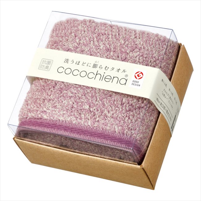 ココチエナ ココキューブ2 フェイスタオル ピンク CE1022IV/P/B 内祝 内祝い お祝 御祝 記念品 出産内祝い プレゼント 快気祝い 粗供養 引出物