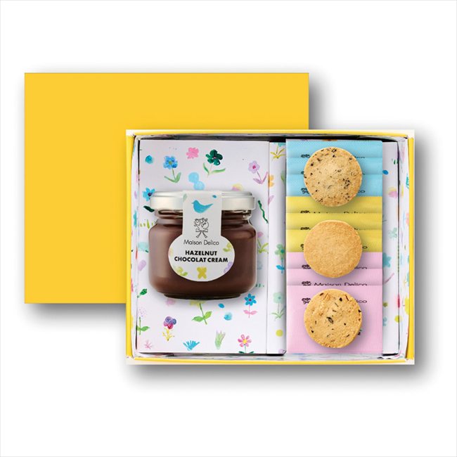 メゾンデリコ ヘーゼルナッツショコラクリーム&クッキーセット MD108 内祝 内祝い お祝 御祝  ...