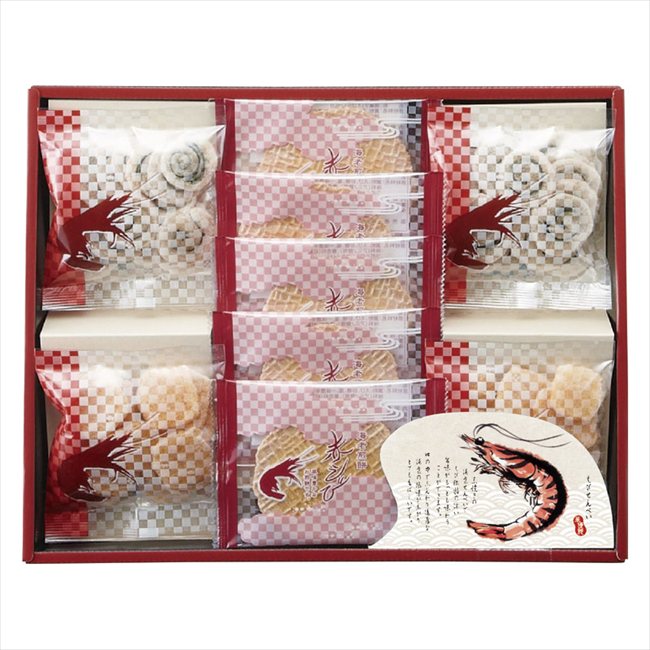 華優雅 えびせんギフト EYG-CR 内祝 内祝い お祝 御祝 記念品 出産内祝い プレゼント 快気祝い 粗供養 引出物