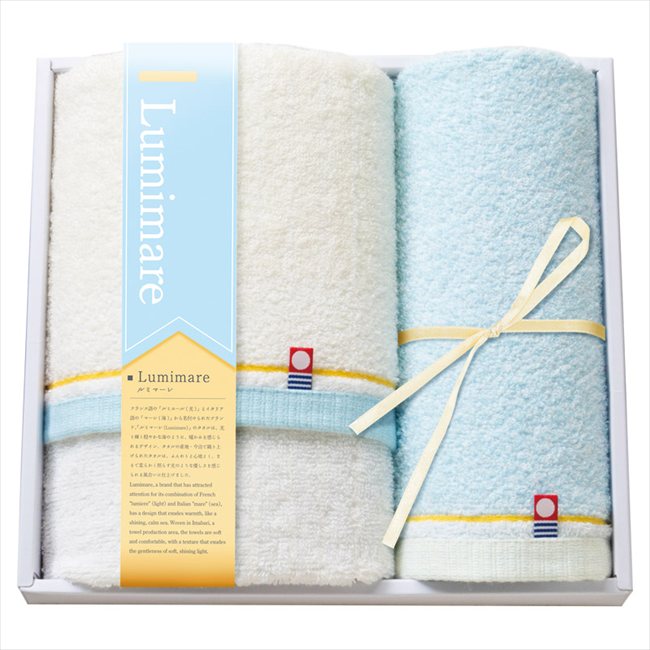 ルミマーレ フェイスタオル&ウォッシュタオル LDH-207 内祝 内祝い お祝 御祝 記念品 出産内祝い プレゼント 快気祝い 粗供養 引出物