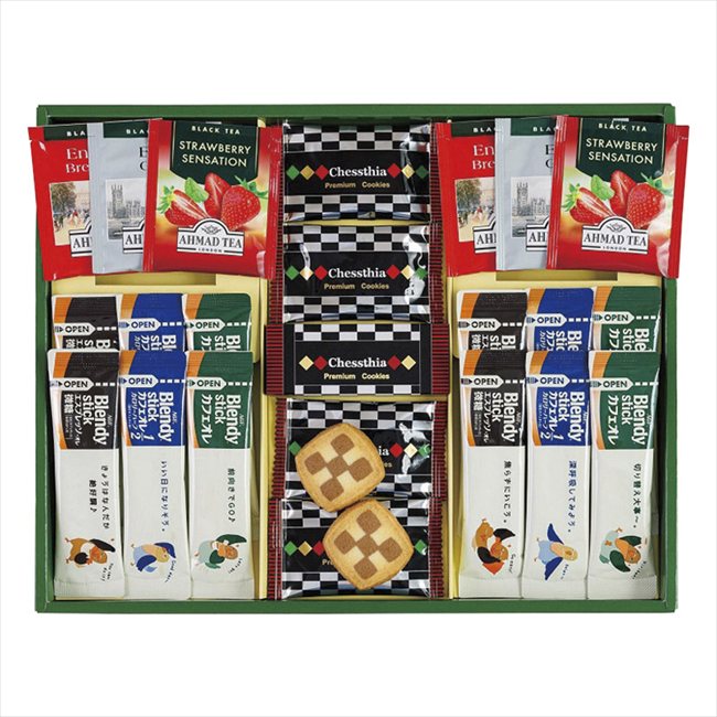 ブレイクタイム クッキー&コーヒー&紅茶 CC-25N 内祝 内祝い お祝 御祝 記念品 出産内祝い プレゼント 快気祝い 粗供養 引出物