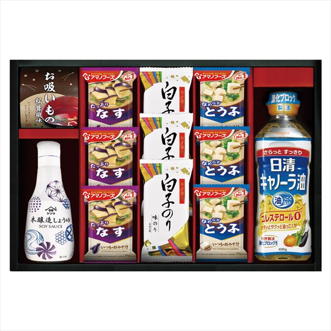 Rakuten - アマノフーズ&ヤマサ鮮度しょうゆ詰合せ AY-402 内祝 内祝い お祝 御祝 記念品 出産内祝い プレゼント 快気祝い 粗供養 引出物