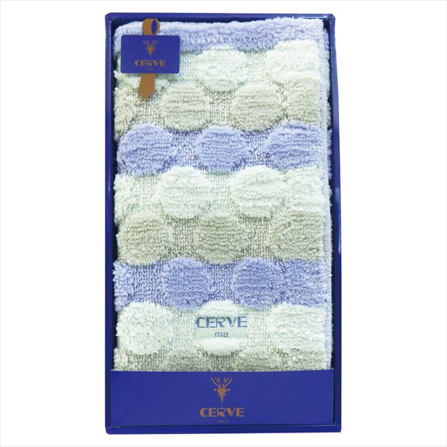 チェルベ ドット バスマット ブルー 090921BL/090914PU 内祝 内祝い お祝 御祝 記念品 出産内祝い プレゼント 快気祝い 粗供養 引出物