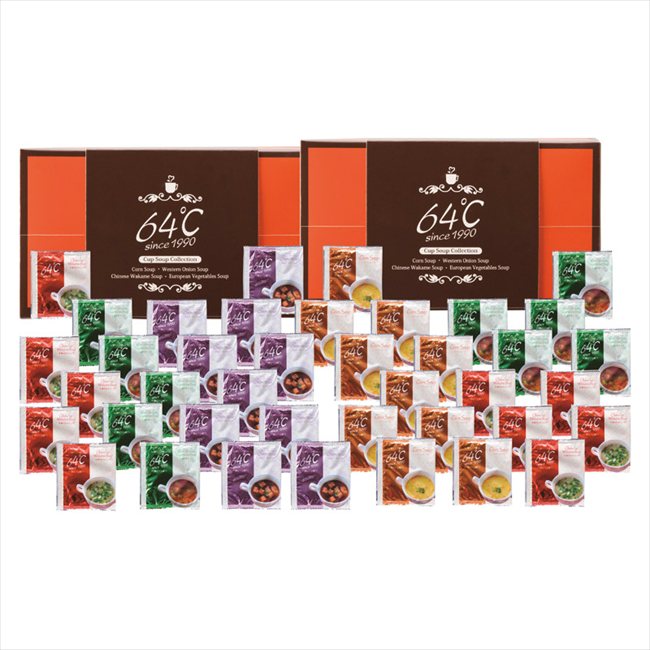 64℃ スープギフト M-S50 内祝 内祝い お祝 御祝 記念品 出産内祝い プレゼント 快気祝い 粗供養 引出物