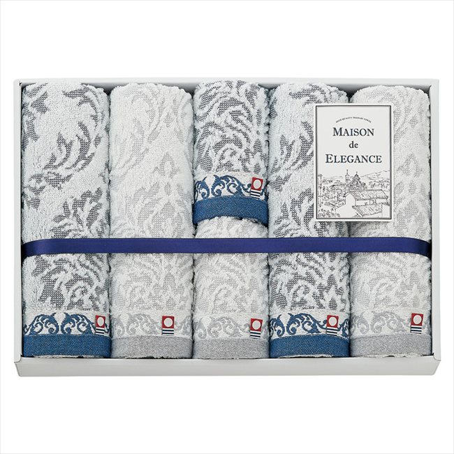 MAISON de ELEGANCE メゾン ド エレガンス フェイスタオル4Pウォッシュタオル2P MDE2650 内祝 内祝い お祝 御祝 記念品 出産内祝い プレゼント 快気祝い 粗供養 引出物