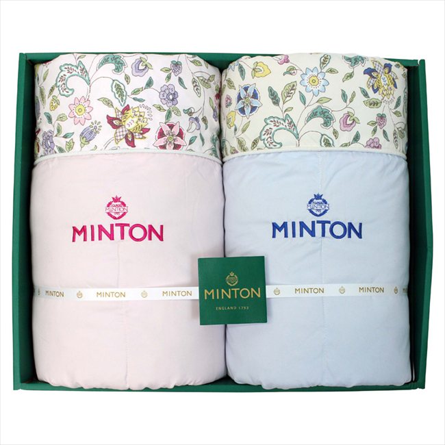 ミントン シルク混肌掛けふとん2P MNSF41602 内祝 内祝い お祝 御祝 記念品 出産内祝い プレゼント 快気祝い 粗供養 引出物