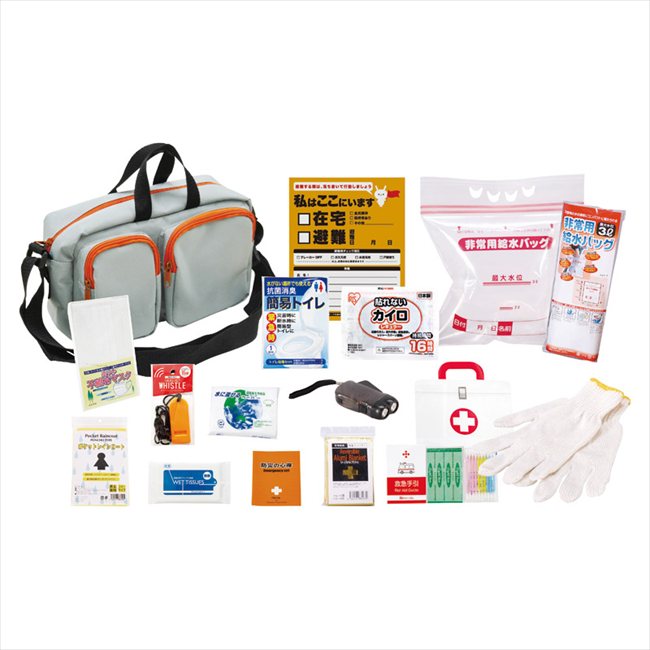 エマージェンシーショルダーバッグ15点セット YS-40 内祝 内祝い お祝 御祝 記念品 出産内祝い プレゼント 快気祝い 粗供養 引出物