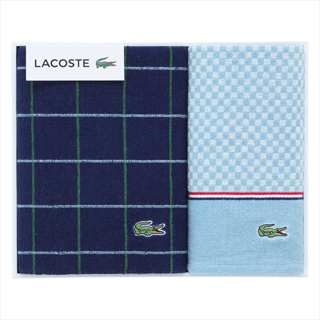 ラコステ Lコンセール スポーツタオル&ゲストタオル LR30193DB 内祝 内祝い お祝 御祝 記念品 出産内祝い プレゼント 快気祝い 粗供養 引出物