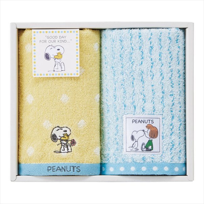 スヌーピー ハグ ウォッシュタオル2P TT84153054 内祝 内祝い お祝 御祝 記念品 出産内祝い プレゼント 快気祝い 粗供養 引出物