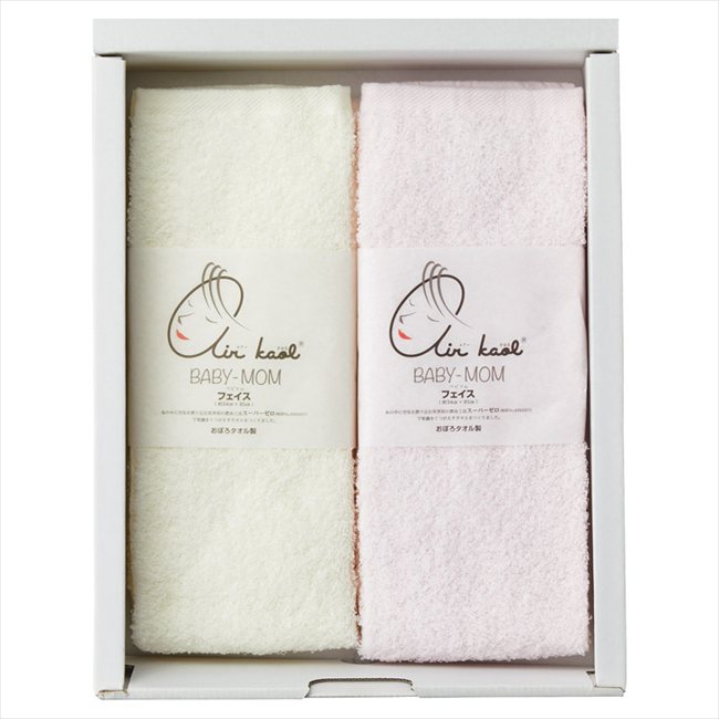 エアーかおる ベビマム フェイスタオル2P 750400 内祝 内祝い お祝 御祝 記念品 出産内祝い プレゼント 快気祝い 粗供養 引出物