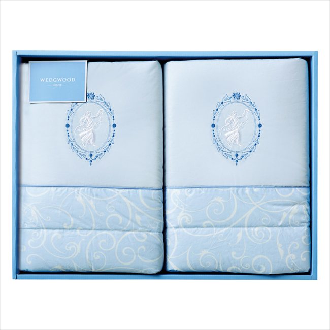 ウェッジウッド ジャスパー 羽毛肌掛けふとん2P KE08305011 内祝 内祝い お祝 御祝 記念品 出産内祝い プレゼント 快気祝い 粗供養 引出物