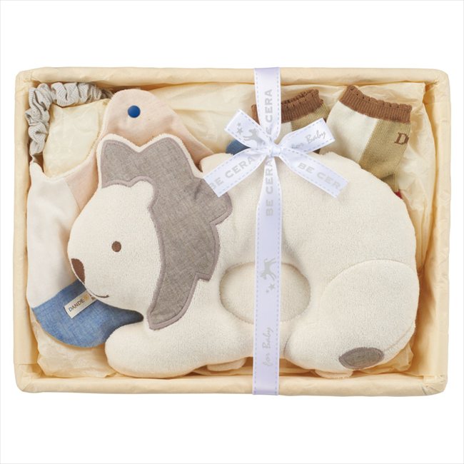 ダンデライオン 出産お祝いピロースタイセットライオン 6960-MCLI 内祝 内祝い お祝 御祝 記念品 出産..