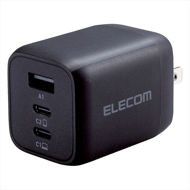 ELECOM AC&USB充電器65W ブラック EC-AC4465WH/WF/BK 内祝 内祝い お祝 御祝 記念品 出産内祝い プレゼント 快気祝い 粗供養 引出物