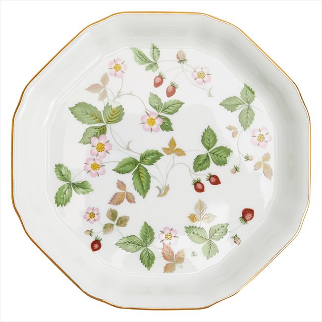 ウェッジウッド ワイルド ストロベリー オクタゴナル ディッシュ 50105504951 内祝 内祝い お祝 御祝 記念品 出産内祝い プレゼント 快気祝い 粗供養 引出物