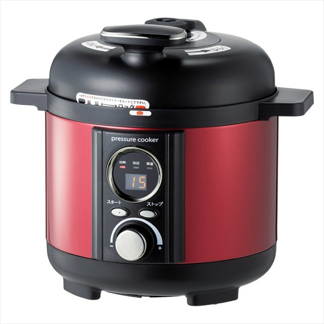 リブセトラ 電気圧力鍋 レッド LPC-T1201/W/R 内祝 内祝い お祝 御祝 記念品 出産内祝い プレゼント 快気祝い 粗供養 引出物