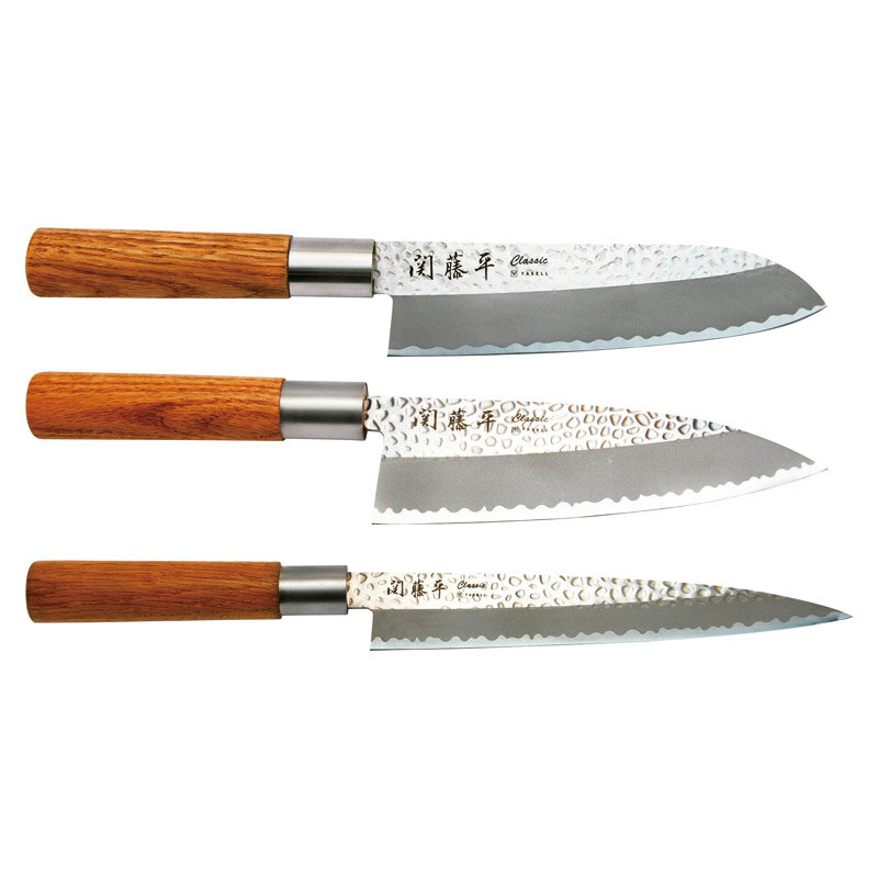 関藤平 classic 鎚起包丁3本組みセット（刺身・三徳・出刃） 32070 内祝 内祝い お祝 御祝 記念品 出産内祝い プレゼント 快気祝い 粗供養 引出物