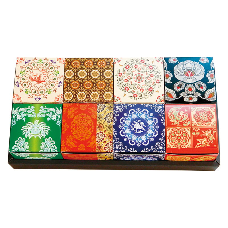 奈良祥樂 大和し美しオリーブなあられ8箱セット 大和し美し8 内祝 内祝い お祝 御祝 記念品 出産内祝い プレゼント 快気祝い 粗供養 引出物